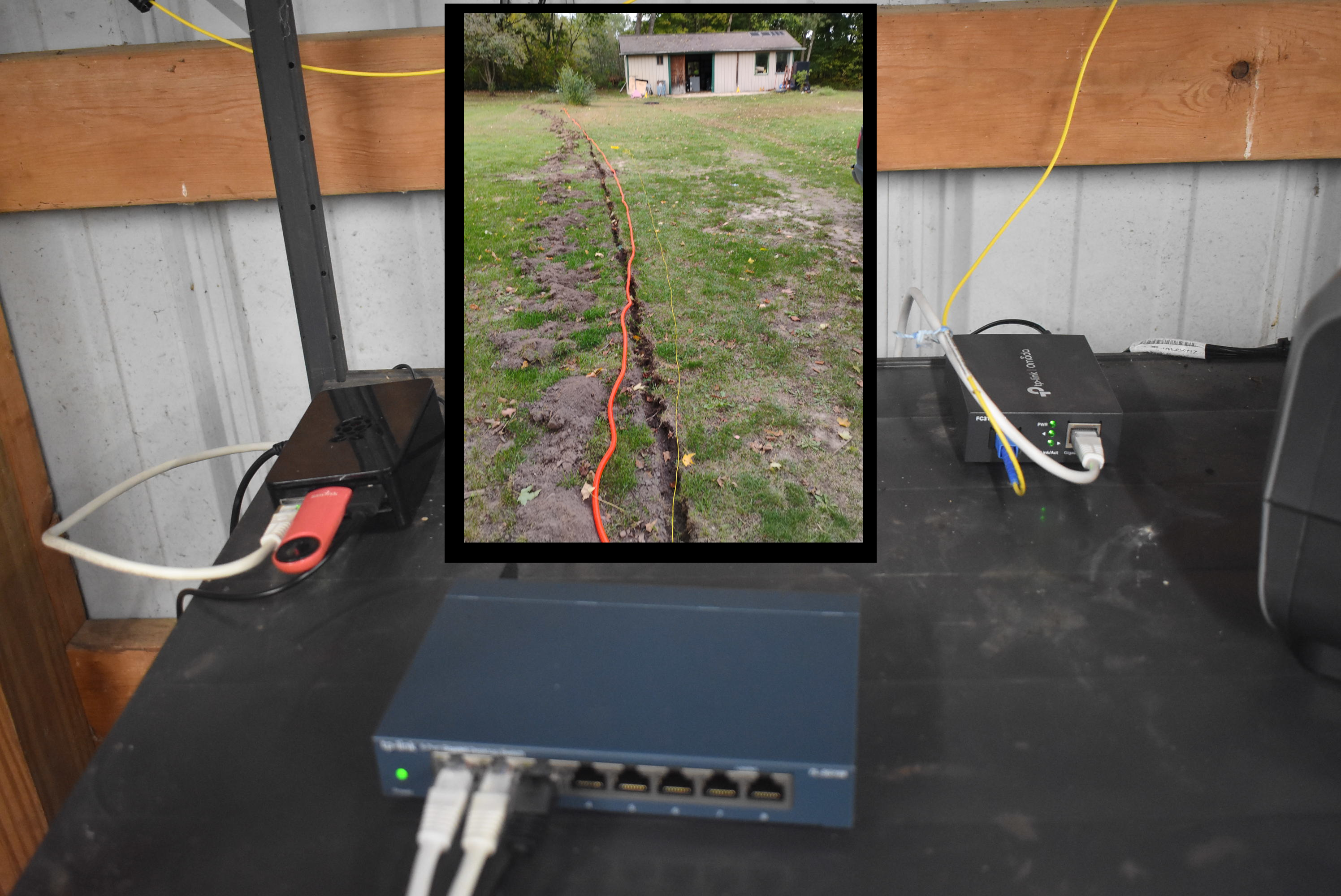 How my Fiber Optic installation to Shop and Solar Facility is Holding up 1 Year later and What I am doing with it.