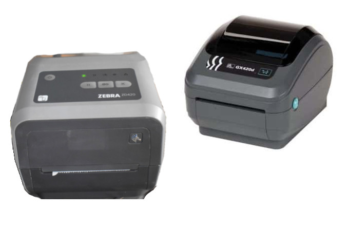 Zebra ZD420 VS GX420 Thermal Label Printers.