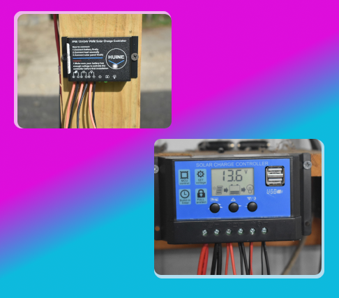 Outdoor Huine Solar Charge Controller VS Regular MPPT Charge Controller.